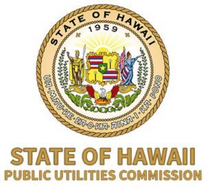 State of Hawaii Public Utility Commission